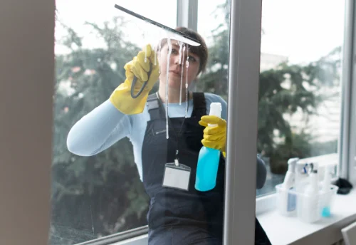 Nettoyage de vitres intérieures et extérieures à Montolieu